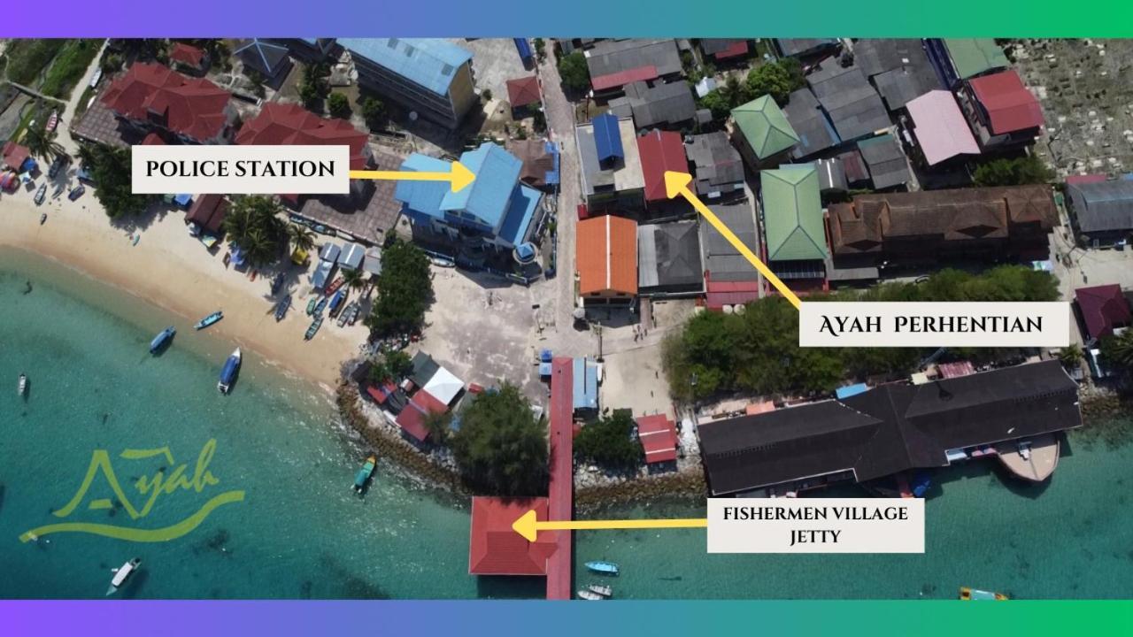 Hostel Ayah Perhentian Kampong Pasir Hantu Exterior foto